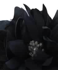 FR2FD90055 MK MICHEL KLEIN(MK ミッシェルクラン) シフォンコサージュ ネイビー