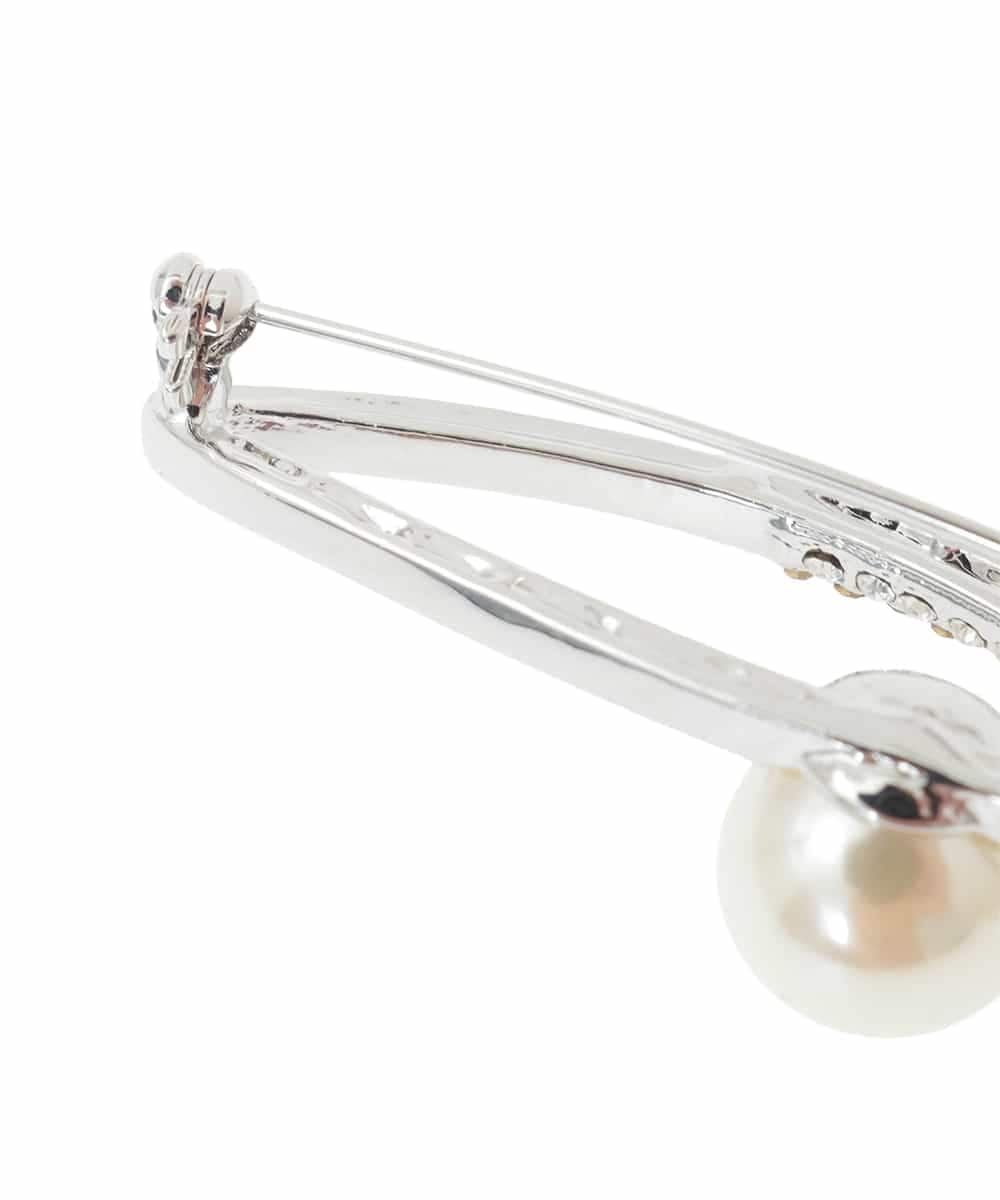 FR2FD92045 MK MICHEL KLEIN(MK ミッシェルクラン) リーフモチーフブローチ シルバー