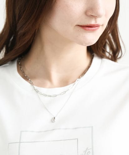 FR2JA21060 MK MICHEL KLEIN 2連ショートネックレス