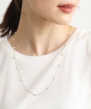 FR2JD21065 MK MICHEL KLEIN(MK ミッシェルクラン) 3wayフェイクパールロングネックレス ゴールド