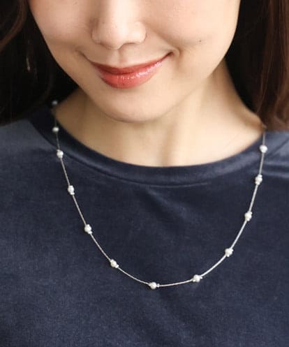 FR2JD21065 MK MICHEL KLEIN 3wayフェイクパールロングネックレス