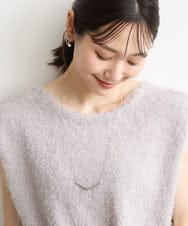 FR2JD22060 MK MICHEL KLEIN(MK ミッシェルクラン) V字メタルプレートネックレス シルバー