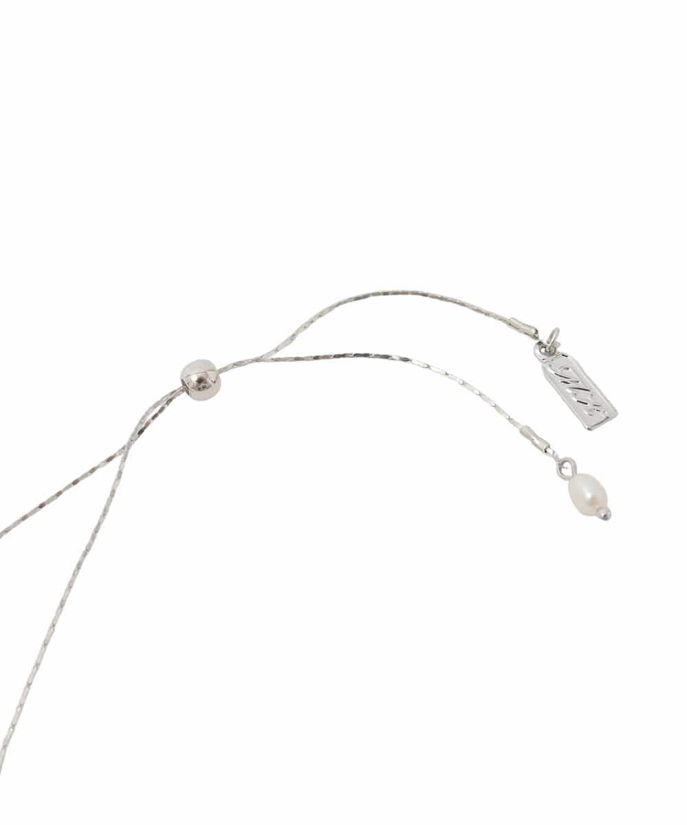 FR2JD22060 MK MICHEL KLEIN(MK ミッシェルクラン) V字メタルプレートネックレス シルバー