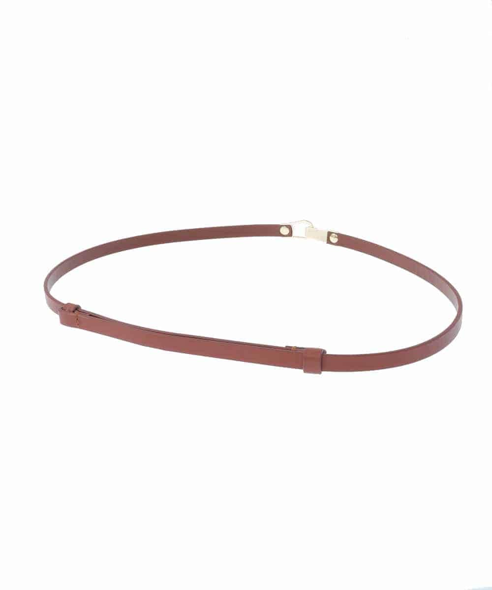 FR4AS25055 MK MICHEL KLEIN(MK ミッシェルクラン) フックベルト ブラウン