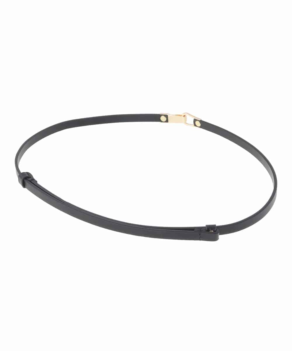 FR4AV25055 MK MICHEL KLEIN(MK ミッシェルクラン) フックベルト ブラック