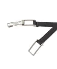 FR4FD20070 MK MICHEL KLEIN(MK ミッシェルクラン) フロントフックバックル ナローベルト ブラウン