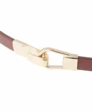 FR4GS25055 MK MICHEL KLEIN(MK ミッシェルクラン) フックベルト ブラウン