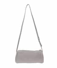 FR5AG40180 MK MICHEL KLEIN(MK ミッシェルクラン) シュリンクレザーショルダーバッグ グレー