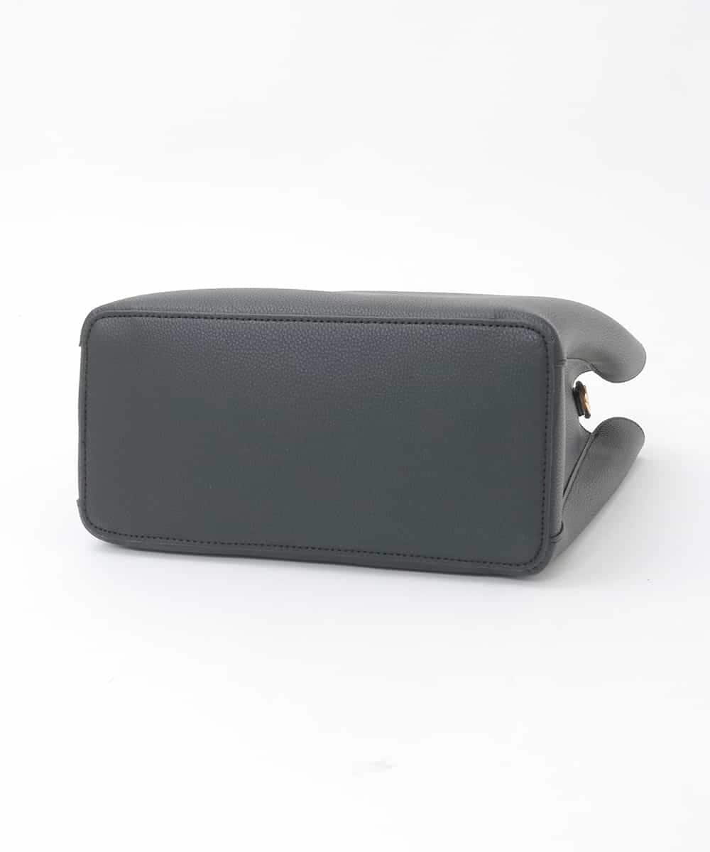 FR5GD04120 MK MICHEL KLEIN(MK ミッシェルクラン) 2wayスクエアトートバッグ ブラック