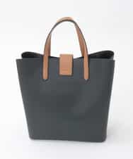 FR5GD04120 MK MICHEL KLEIN(MK ミッシェルクラン) 2wayスクエアトートバッグ ブラック