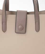 FR5GD04120 MK MICHEL KLEIN(MK ミッシェルクラン) 2wayスクエアトートバッグ ブラック