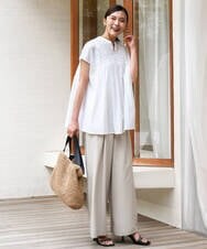 FR5GD06110 MK MICHEL KLEIN(MK ミッシェルクラン) [A4対応]ペーパー素材2wayバッグ ベージュ