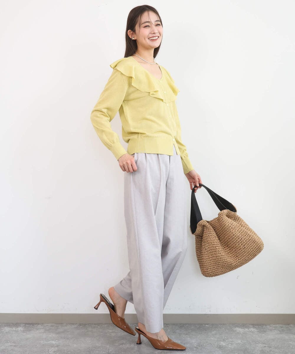 FR5GD06110 MK MICHEL KLEIN(MK ミッシェルクラン) [A4対応]ペーパー素材2wayバッグ ベージュ