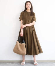 FR5GD06110 MK MICHEL KLEIN(MK ミッシェルクラン) [A4対応]ペーパー素材2wayバッグ ベージュ