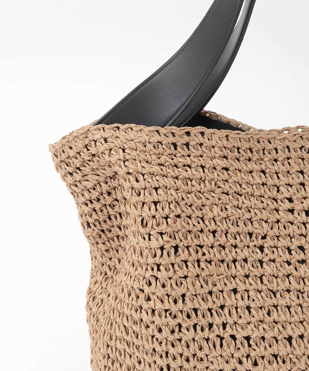 FR5GD06110 MK MICHEL KLEIN(MK ミッシェルクラン) [A4対応]ペーパー素材2wayバッグ ベージュ