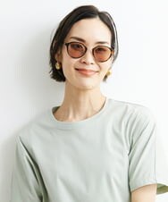 FS2AV01050 MICHEL KLEIN(ミッシェルクラン) ［オンラインストア限定］ボストン型メタルファッショングラス べっこう×シャンパン(88)