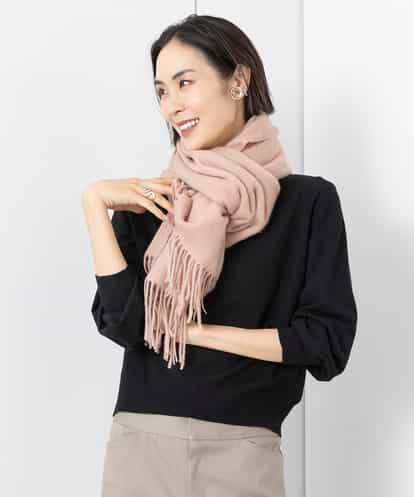 FS3AA10160 MICHEL KLEIN ウール大判ストール(WEB限定カラーあり)