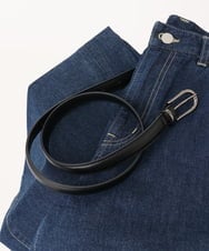 FS4GA01120 MICHEL KLEIN(ミッシェルクラン) シンプルレザーベルト ブラック