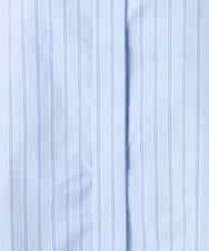 FUBGD02130 MK MICHEL KLEIN(MK ミッシェルクラン) クロップド丈コットンストライプシャツブラウス/洗える ベージュ