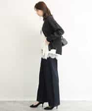 FUCJD30140 MK MICHEL KLEIN(MK ミッシェルクラン) [洗える]Vネックカットカーディガン ベージュ