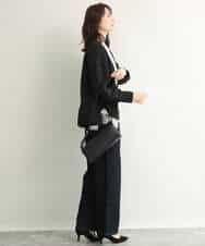 FUCJD30140 MK MICHEL KLEIN(MK ミッシェルクラン) [洗える]Vネックカットカーディガン ベージュ