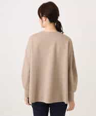 FUCJD30140 MK MICHEL KLEIN(MK ミッシェルクラン) [洗える]Vネックカットカーディガン ベージュ