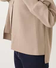 FUCJD30140 MK MICHEL KLEIN(MK ミッシェルクラン) [洗える]Vネックカットカーディガン ベージュ