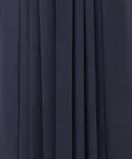 FUEDD03230 MK MICHEL KLEIN(MK ミッシェルクラン) サテンジョーゼット プリーツワンピース/洗える ライトグレー