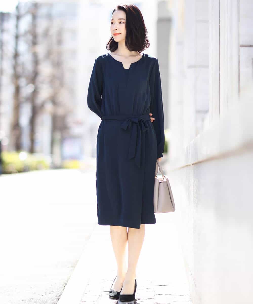 Mk Michel Klein Mk ミッシェルクラン 洗える ウエストマークワンピース イトキン オンラインストア