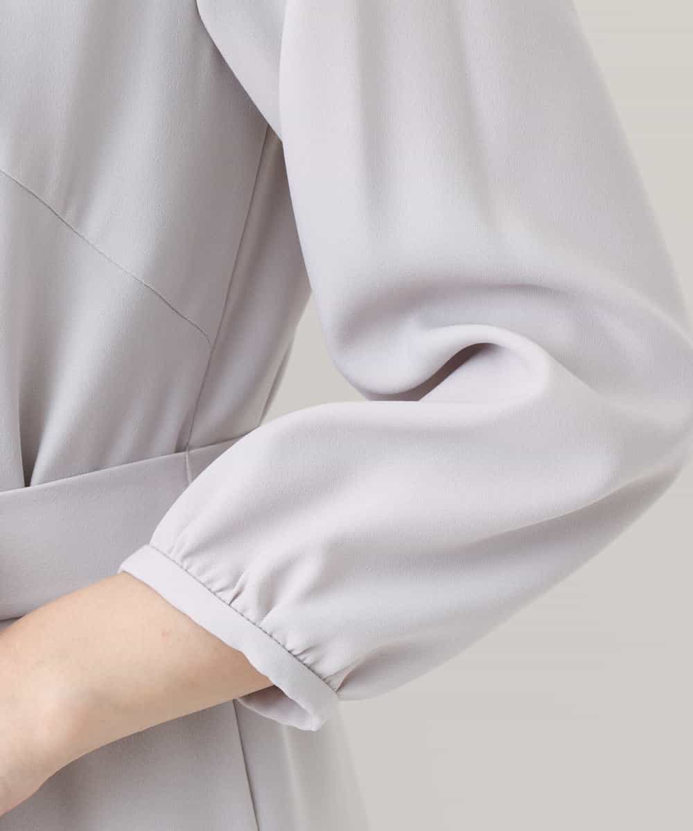 Mk Michel Klein Mk ミッシェルクラン サテンジョーゼット プリーツワンピース イトキンオンラインストア