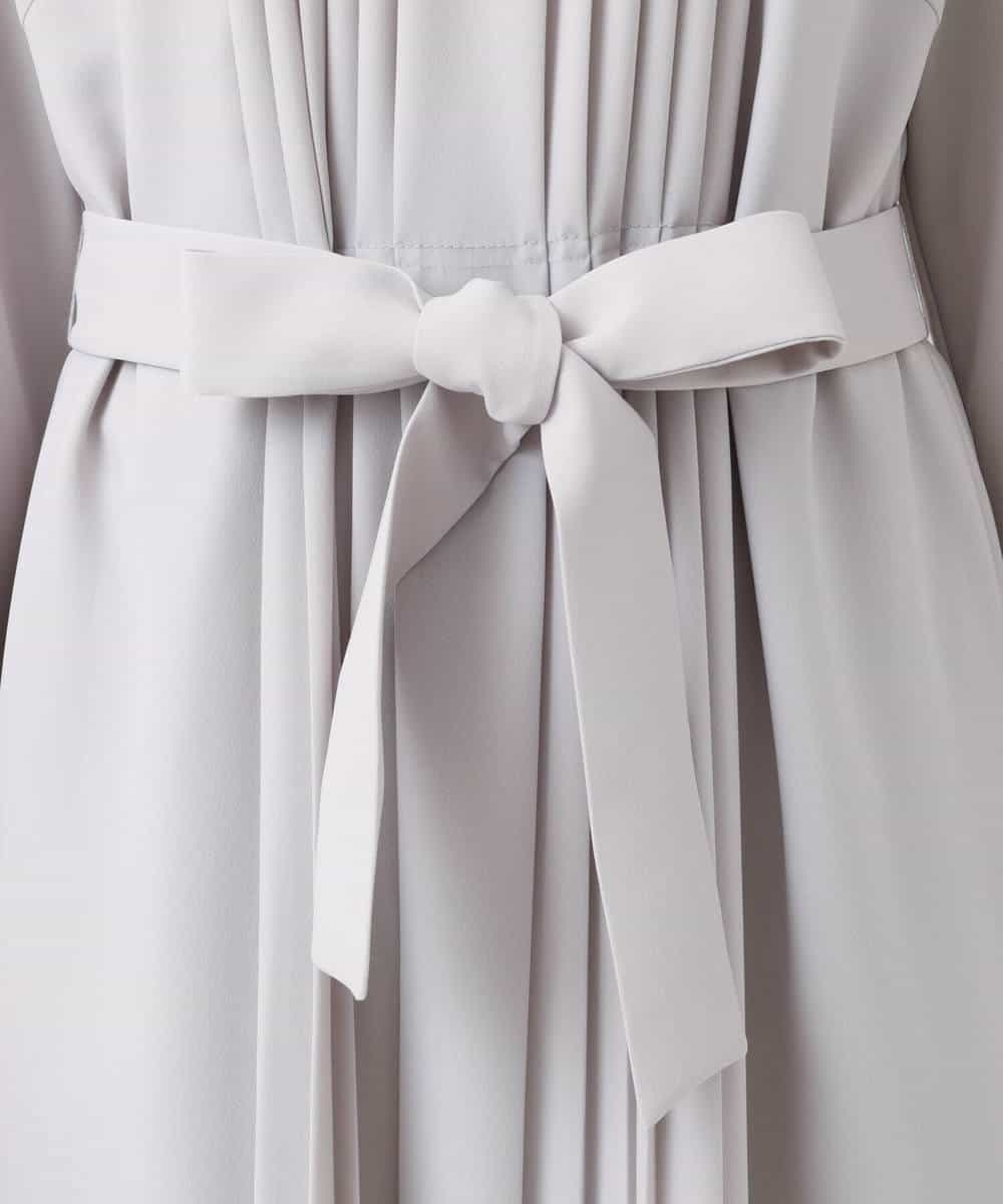 Mk Michel Klein Mk ミッシェルクラン サテンジョーゼット プリーツワンピース イトキンオンラインストア