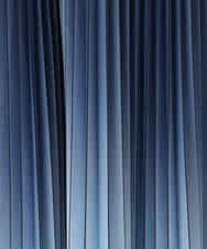 FUHGD02150 MK MICHEL KLEIN(MK ミッシェルクラン) [洗える]グラデーションデザインニットプリーツスカート ブルー