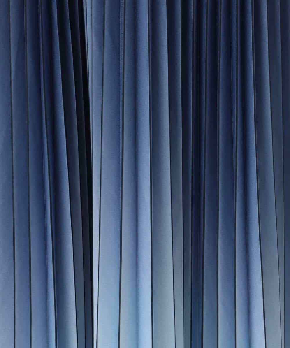 FUHGD02150 MK MICHEL KLEIN(MK ミッシェルクラン) [洗える]グラデーションデザインニットプリーツスカート ブルー