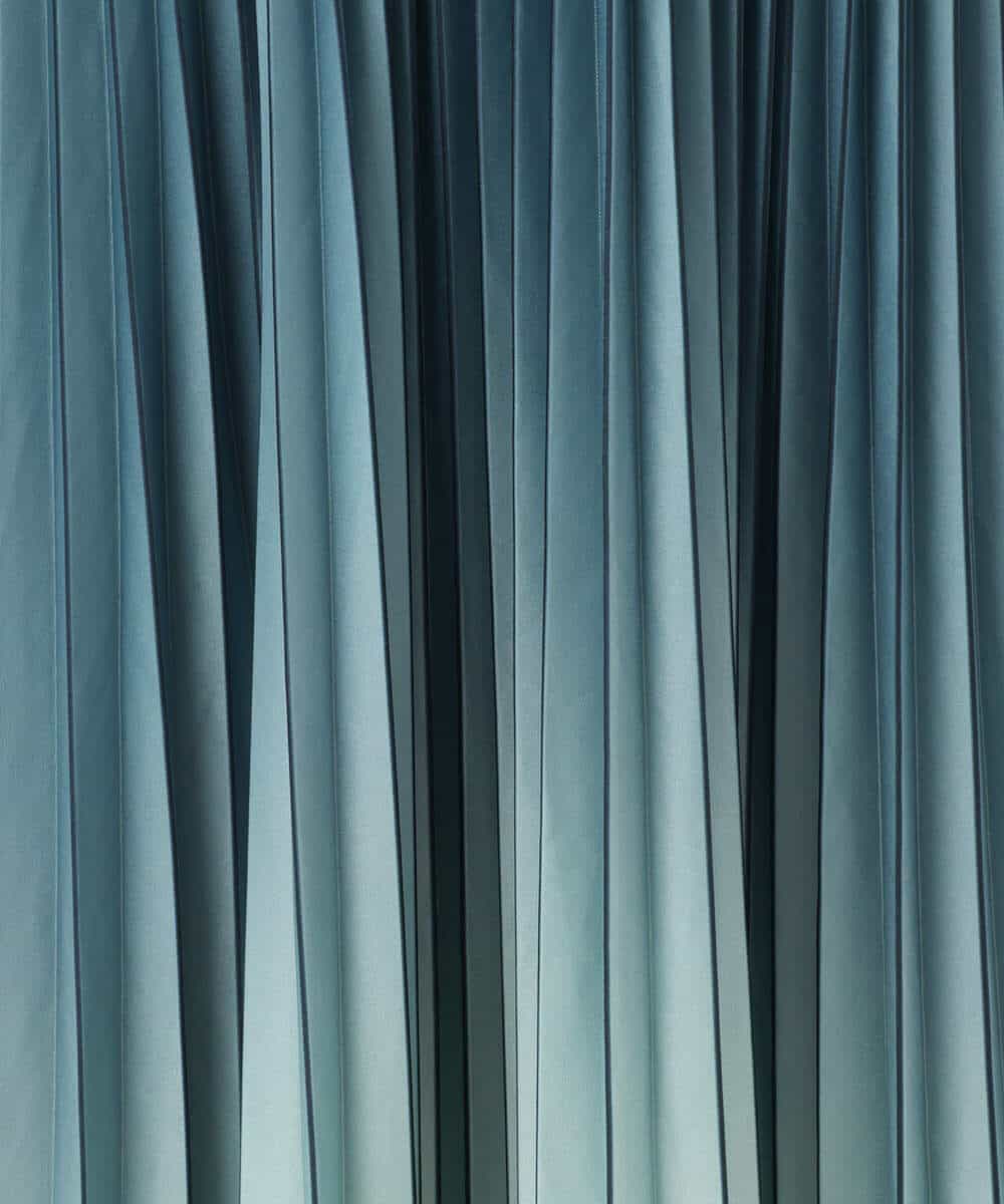 FUHGD02150 MK MICHEL KLEIN(MK ミッシェルクラン) [洗える]グラデーションデザインニットプリーツスカート ブルー