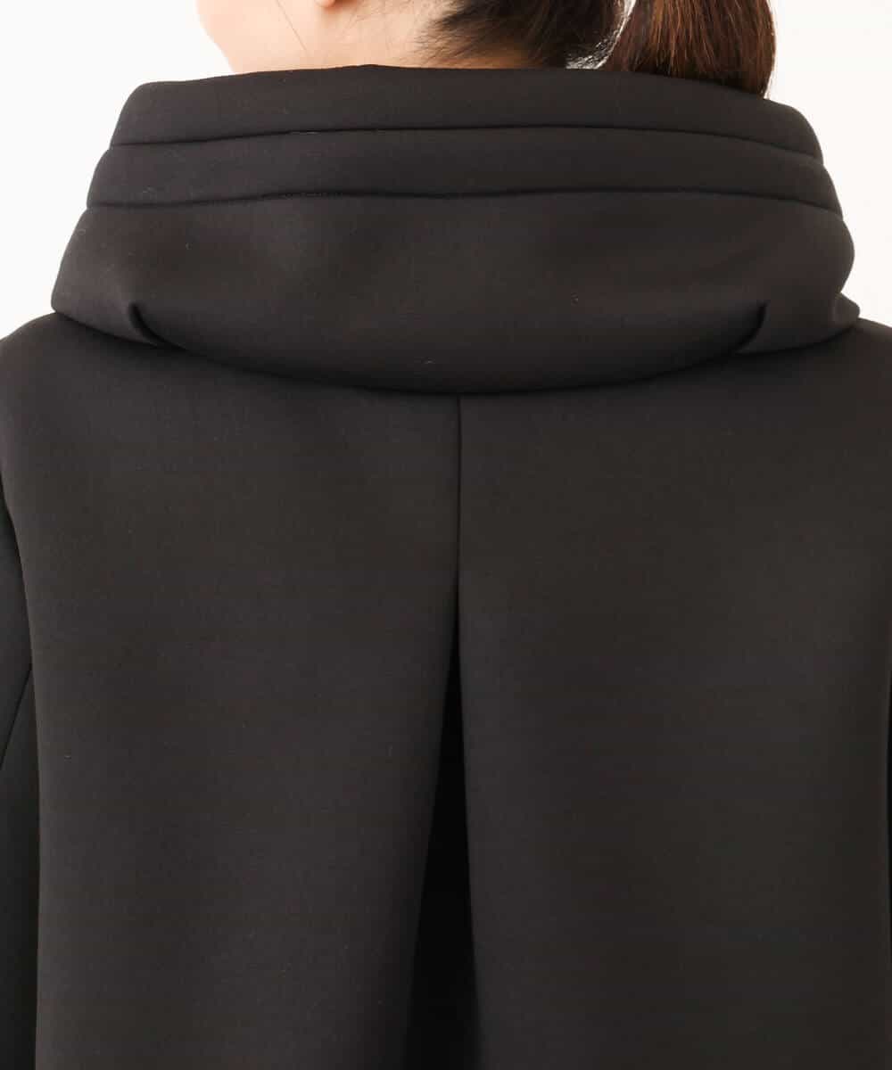 FUJAG10270 MK MICHEL KLEIN(MK ミッシェルクラン) カットボンディング中綿ブルゾン ブラック