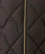 FUJAG10270 MK MICHEL KLEIN(MK ミッシェルクラン) カットボンディング中綿ブルゾン ブラック