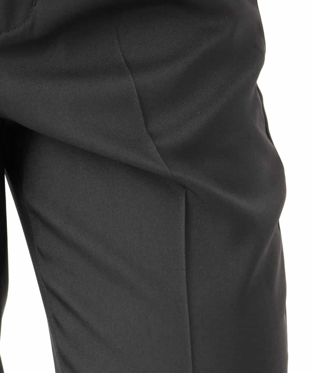 FULAG30170 MK MICHEL KLEIN(MK ミッシェルクラン) [セットアップ対応/洗える]イージーツイル テーパードパンツ ブラック
