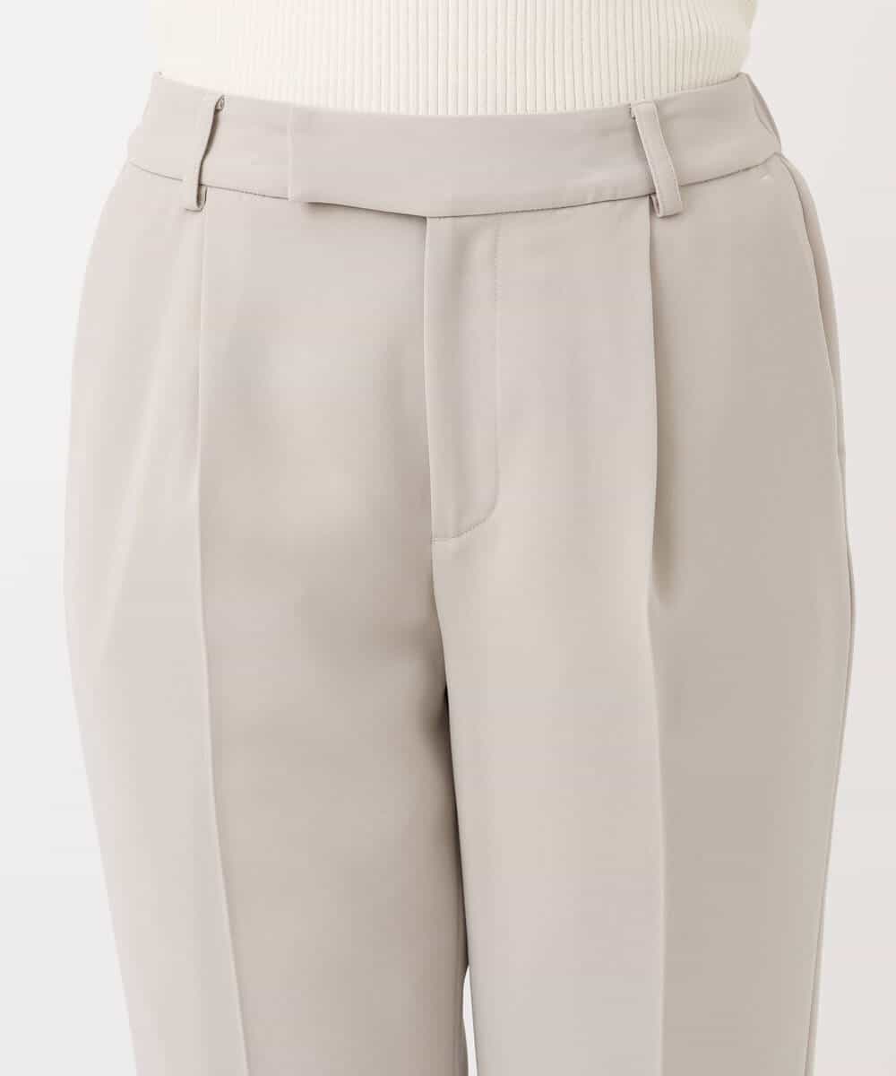 FULAV01140 MK MICHEL KLEIN(MK ミッシェルクラン) ベーシックテーパードパンツ/店舗限定/洗える ベージュ
