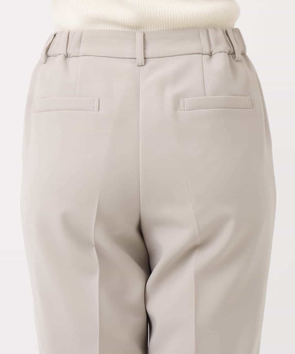 FULAV01140 MK MICHEL KLEIN(MK ミッシェルクラン) ベーシックテーパードパンツ/店舗限定/洗える ベージュ