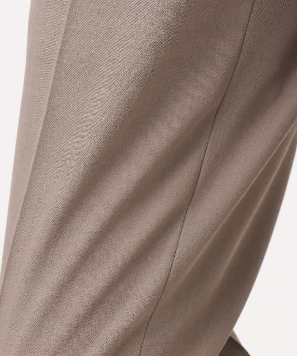 FULJA01140 MK MICHEL KLEIN(MK ミッシェルクラン) メランジ調テーパードパンツ/セットアップ対応/洗える ベージュ