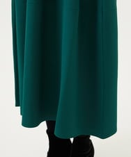 GBAAE30700 Sybilla(シビラ) フォルムフレアニットドレス グリーン