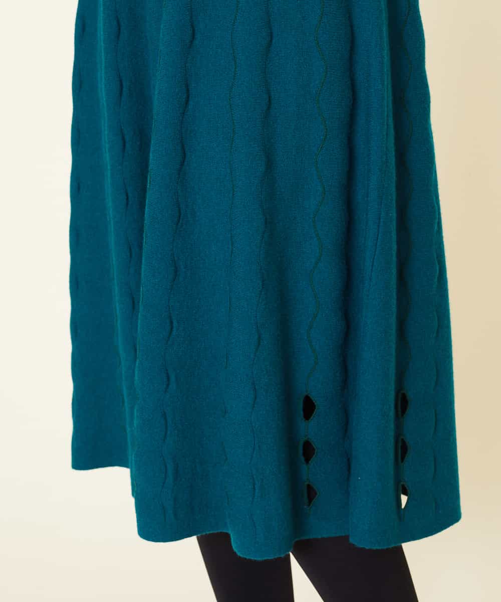 Sybilla シビラ ウェーブストライプニットワンピース イトキンオンラインストア