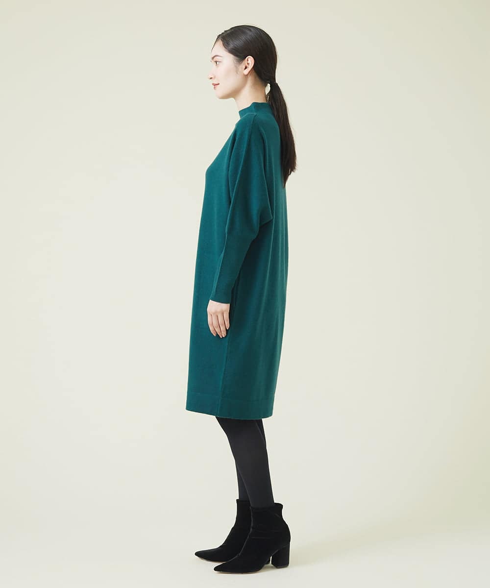 ウールカシミヤニットワンピース
