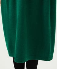 GBACD01540 Sybilla(シビラ) 配色ラインニットドレス グリーン