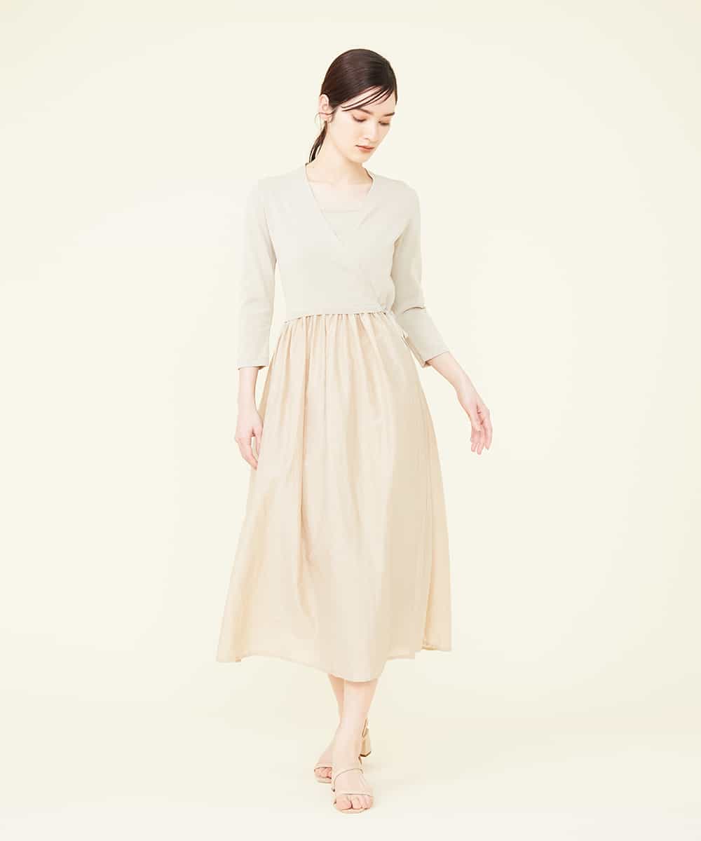 Sybilla シビラ ドッキングカシュクールドレス イトキンオンラインストア Sybilla シビラ ドッキングカシュクールドレス イトキンオンラインストア