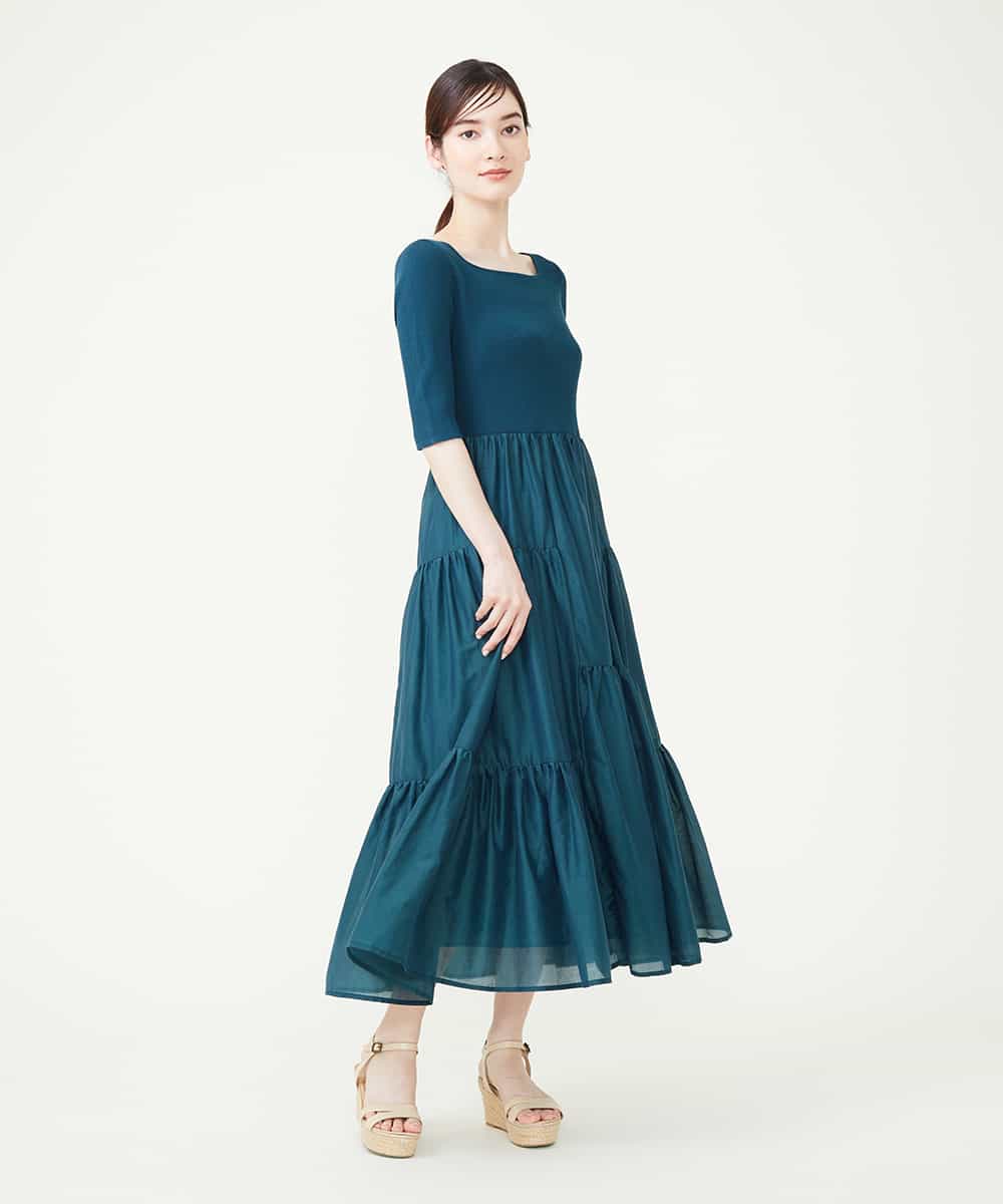 Sybilla シビラ ニットドッキングワンピース イトキンオンラインストア