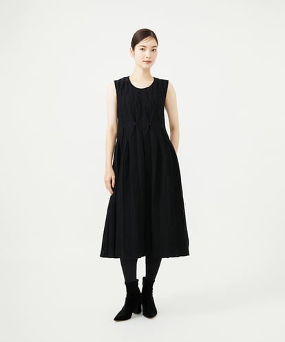 GBAVD01110 Sybilla レリーフニットドレス