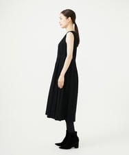 GBAVD01110 Sybilla(シビラ) レリーフニットドレス ブラック