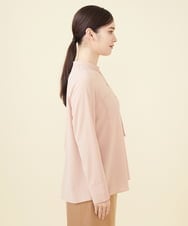GBBAA02360 Sybilla(シビラ) 【ドラマ着用】スカーフデザインブラウス ピンクベージュ