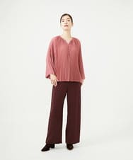 GBBAD01400 Sybilla(シビラ) アコーディオンプリーツブラウス ピンク